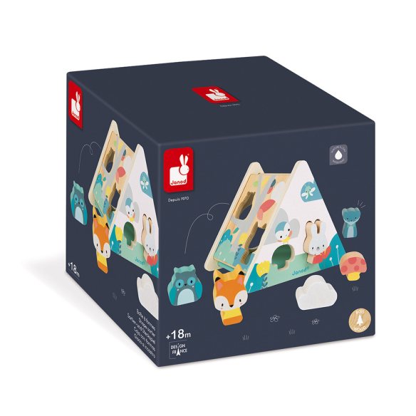 Janod - Pure - Gioco a Incastro - (Legno) - bambini