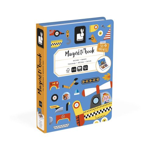 Janod - Magneti'Book Bolidi gioco per bambini prezzi bassi