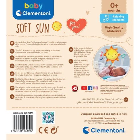 Clementoni - Soft Sun - Carillon