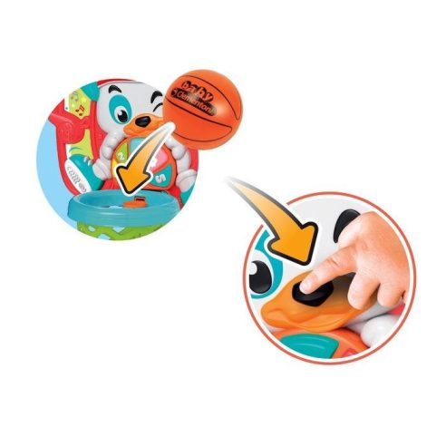Clementoni - 1,2,3...Canestro! gioco imitazione basket per bambini prezzo basso