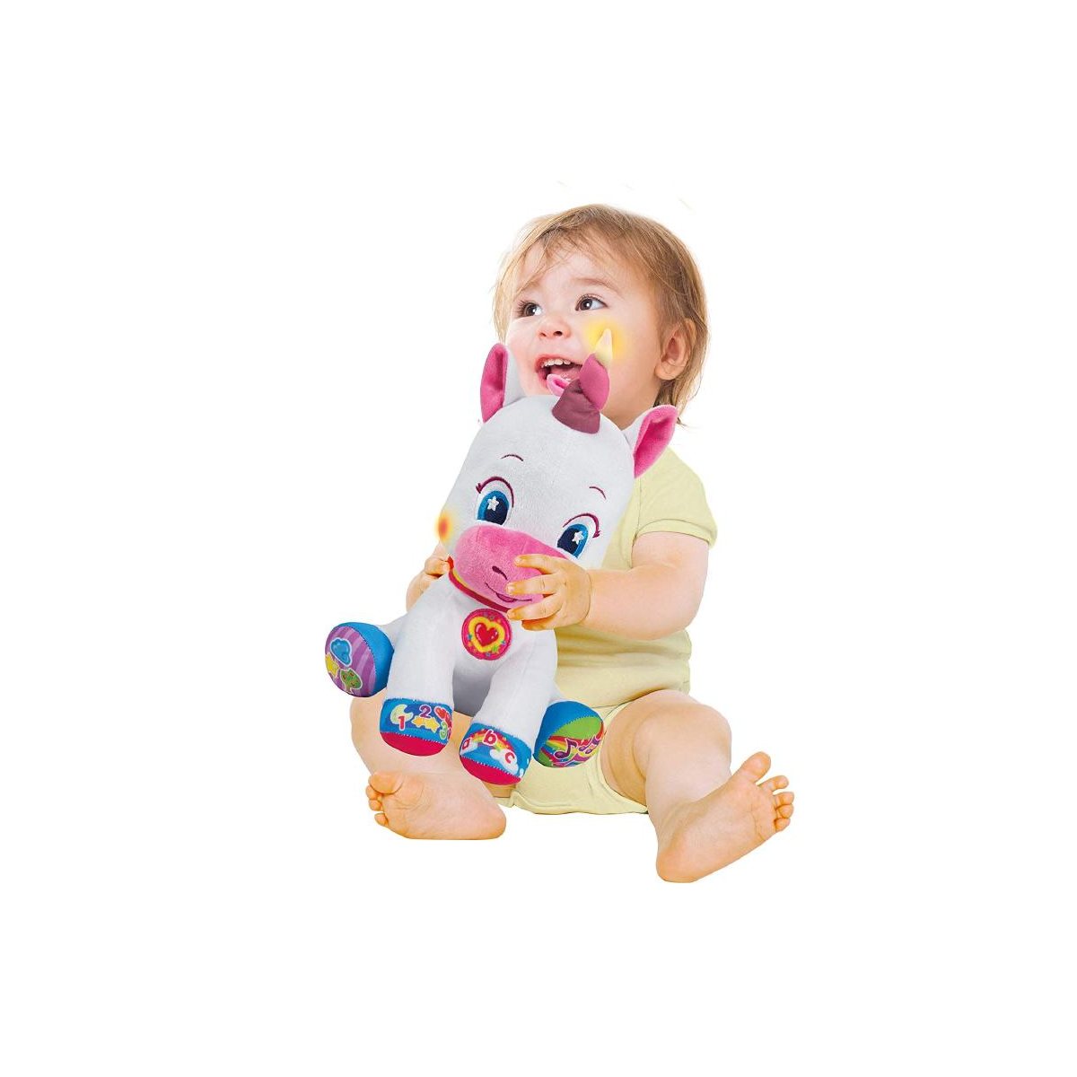 Peluche Unicorno Scintilla SCINTILLA L UNICORNO CANTA E BRILLA