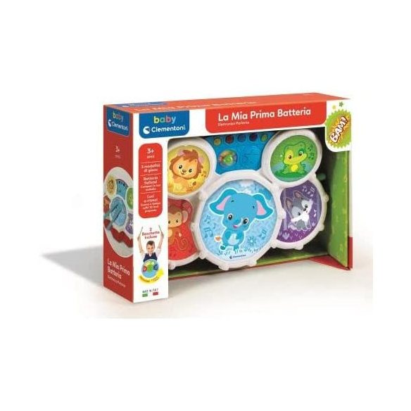 Clementoni - La Mia Prima Batteria gioco imitazione per bambini prezzi bassi