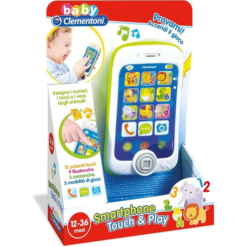 Clementoni - Smartphone Touch & Play telefono per bambini prezzi bassi
