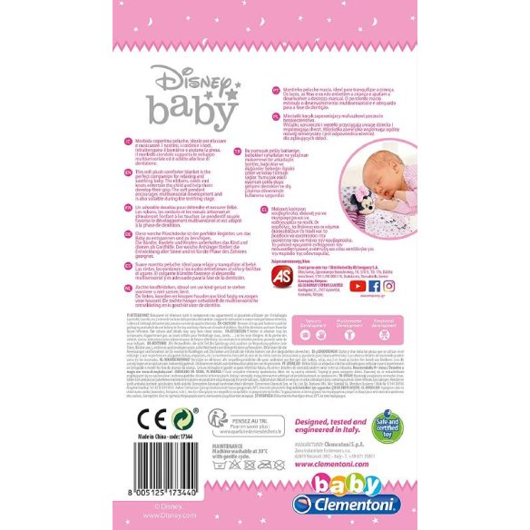 Clementoni - Baby Minnie Comforter Blanket gioco per bambini neonati prezzi bassi