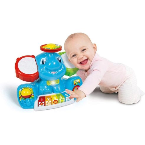 Clementoni - Alberto Elefantino in Concerto gioco interattivo luci e suoni per bambini prezzi bassi