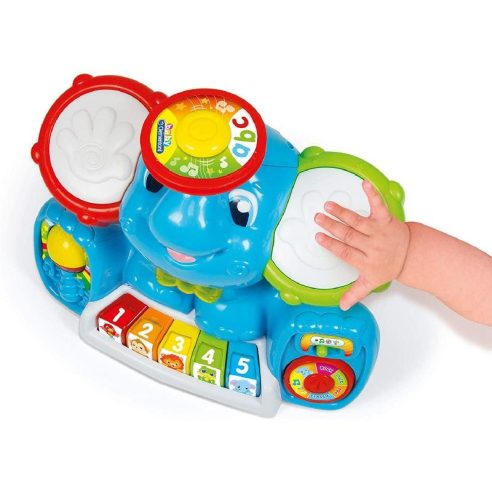 Clementoni - Alberto Elefantino in Concerto gioco interattivo luci e suoni per bambini prezzi bassi