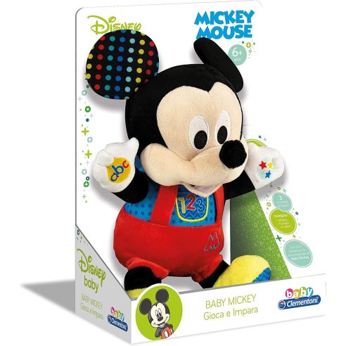 Clementoni - Baby Mickey Gioca e Impara pupazzo mickey mouse parlante per bambini prezzi bassi