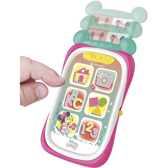 Clementoni - Smartphone Disney Baby Minnie telefono luci e suoni per bambine prezzi bassi