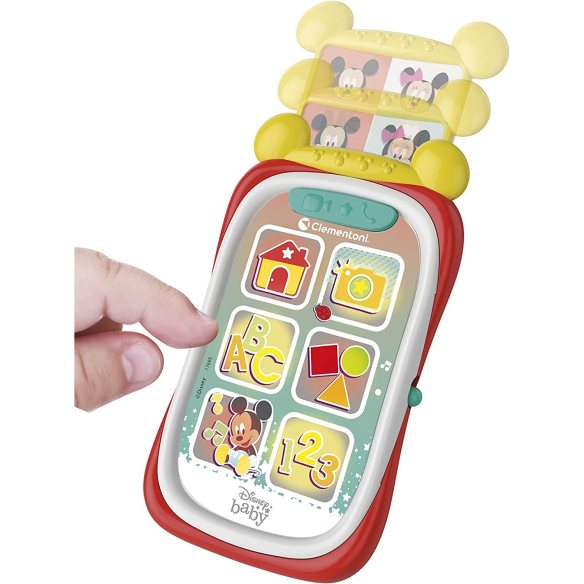 Clementoni - Smartphone Disney Baby Mickey telefono luci e suoni per bambini