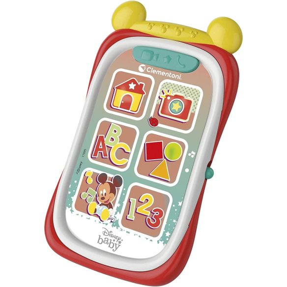 Clementoni - Smartphone Disney Baby Mickey telefono luci e suoni per bambini