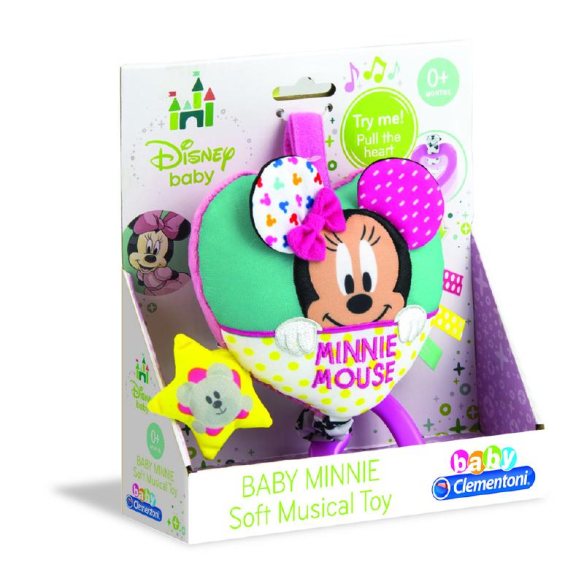 Clementoni - Baby Mickey morbido carillon musicale per neonate