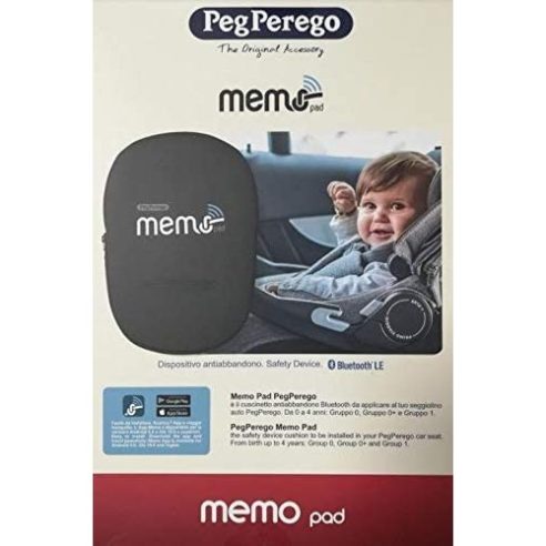 Pèg Pèrego - Memo Pad - Dispositivo Antiabbandono per Seggiolini Auto per bambini