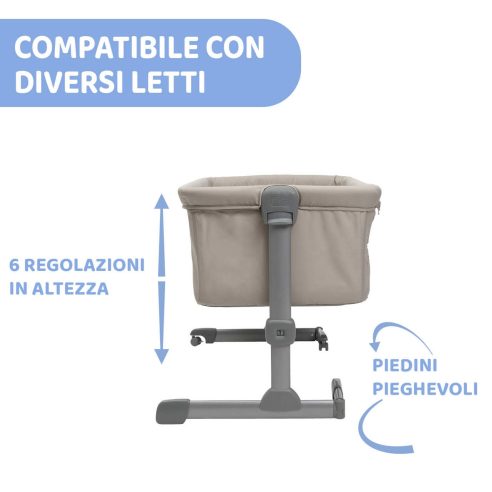 Chicco - Next2me Essential Culla Co-Sleeping per bambini fino a 1 anno