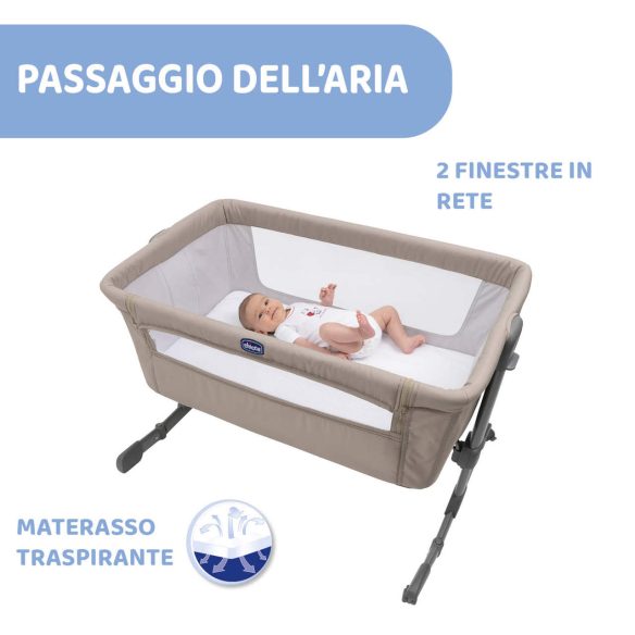 Chicco - Next2me Essential Culla Co-Sleeping per bambini fino a 1 anno