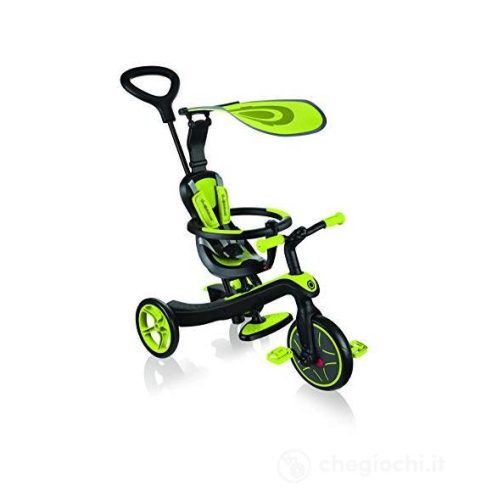 Globber - EXPLORER TRIKE 4in1 - Triciclo & balance bike tutto-in-uno