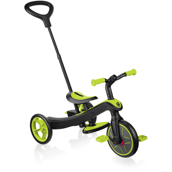 Globber - EXPLORER TRIKE 4in1 - Triciclo & balance bike tutto-in-uno