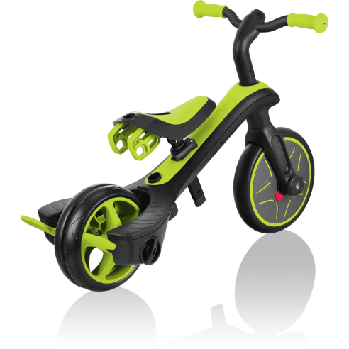Globber - EXPLORER TRIKE 4in1 - Triciclo & balance bike tutto-in-uno