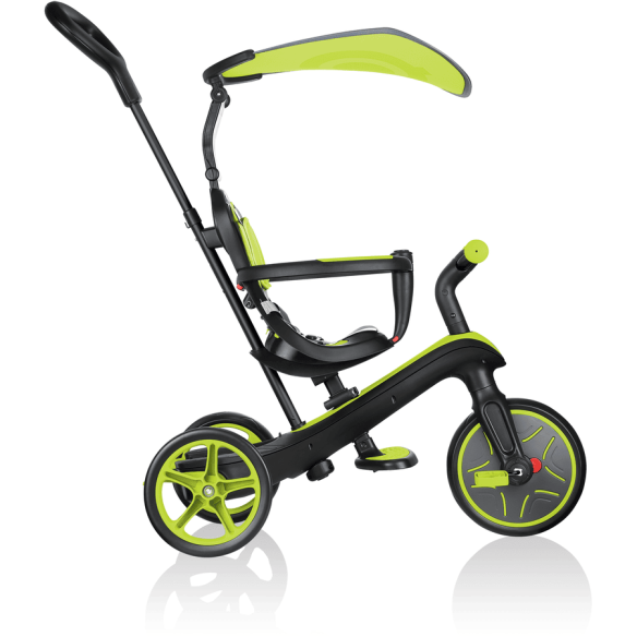 Globber - EXPLORER TRIKE 4in1 - Triciclo & balance bike tutto-in-uno