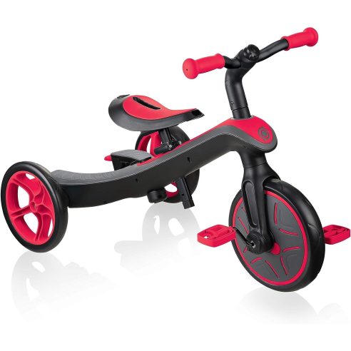Globber - EXPLORER TRIKE 4in1 - Triciclo & balance bike tutto-in-uno