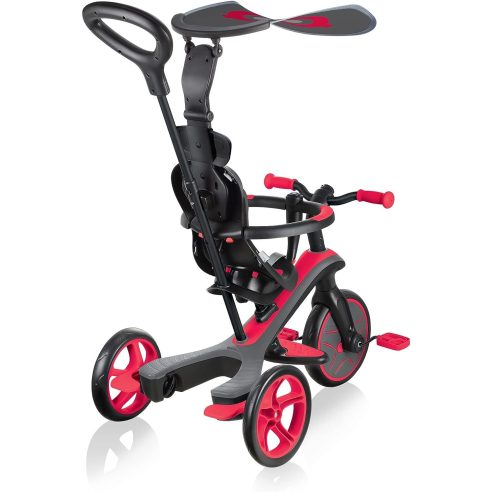 Globber - EXPLORER TRIKE 4in1 - Triciclo & balance bike tutto-in-uno