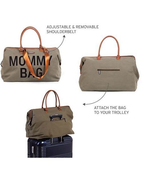 Childhome - Mommy Bag - Borsa Fasciatoio include materassino per il cambio
