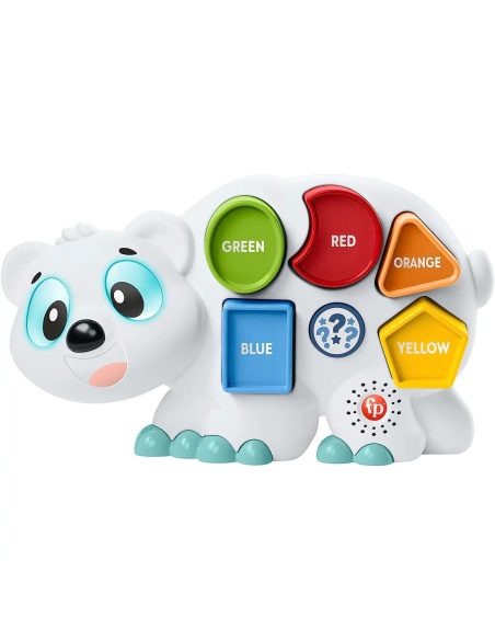 Fisher Price Fabietto Orsetto Forme e Colori Parlamici