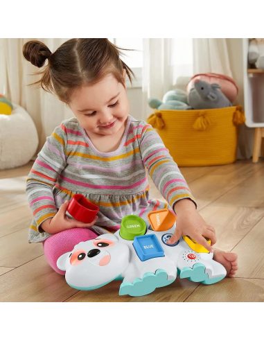 Fisher Price Fabietto Orsetto Forme e Colori Parlamici