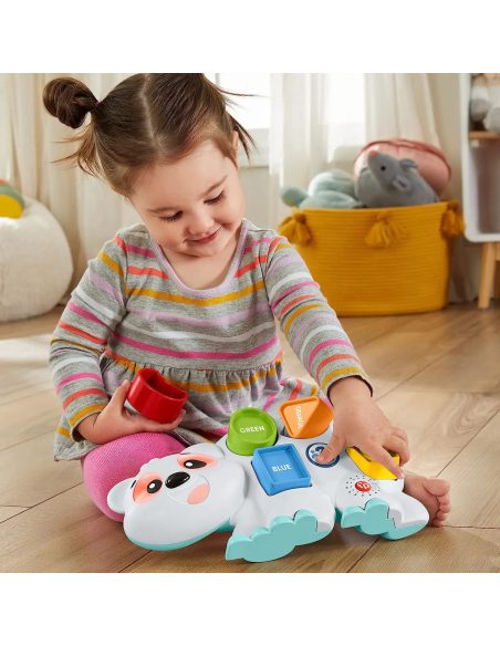 Fisher Price Fabietto Orsetto Forme e Colori Parlamici