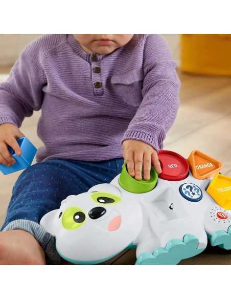 Fisher Price Fabietto Orsetto Forme e Colori Parlamici