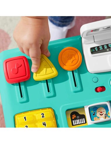 Fisher-Price Ridi E Impara Consolle Per Dj Gioca E Impara, Giocattolo