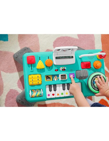 Fisher-Price Ridi E Impara Consolle Per Dj Gioca E Impara, Giocattolo
