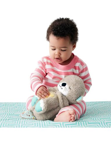 Fisher-Price Lontra Soffice | Peluche Musicale con Vibrazioni