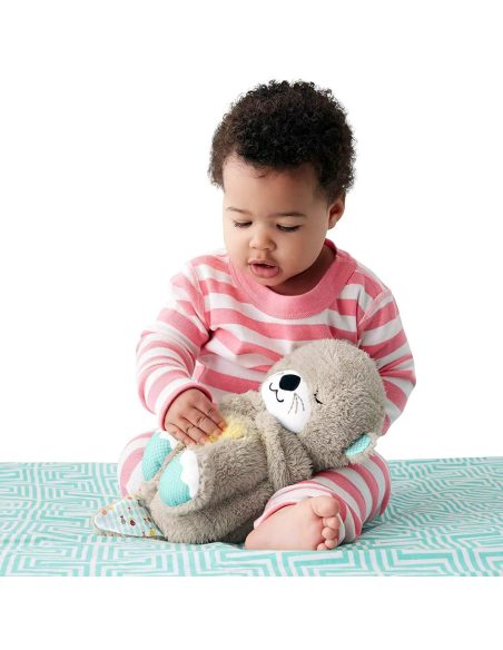Fisher-Price Lontra Soffice | Peluche Musicale con Vibrazioni