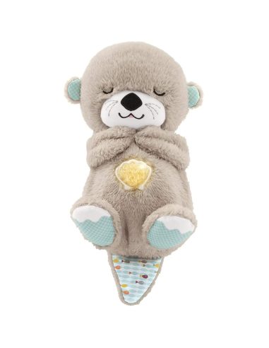 La lontra è un soffice e tenero peluche musicale per neonati progettato per calmare e rassicurare il bambino.