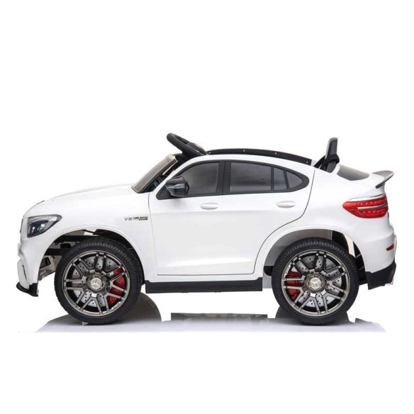 Baby Car - Auto Elettrica Mercedes Glc Coupè Bianco Elettrica 12 volts