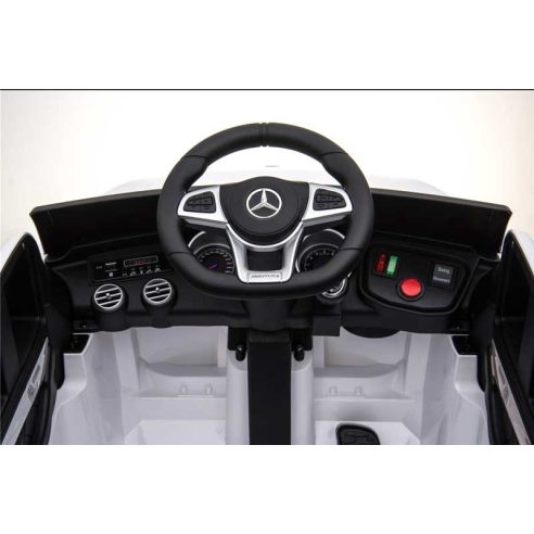 Baby Car - Auto Elettrica Mercedes Glc Coupè Bianco Elettrica 12 volts