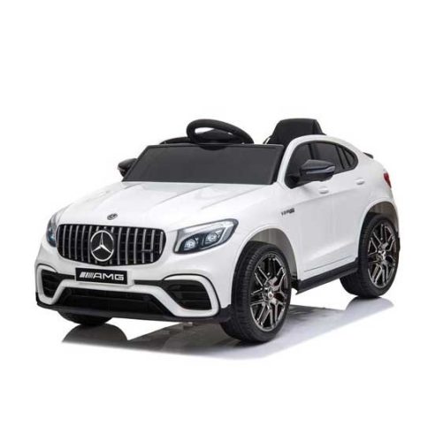 Baby Car - Auto Elettrica Mercedes Glc Coupè Bianco Elettrica 12 volts