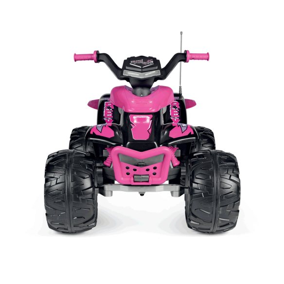 Peg Perego - Quad elettrico per bambine con luci e suoni Peg Perego - Quad elettrico per bambine con luci e suoni
