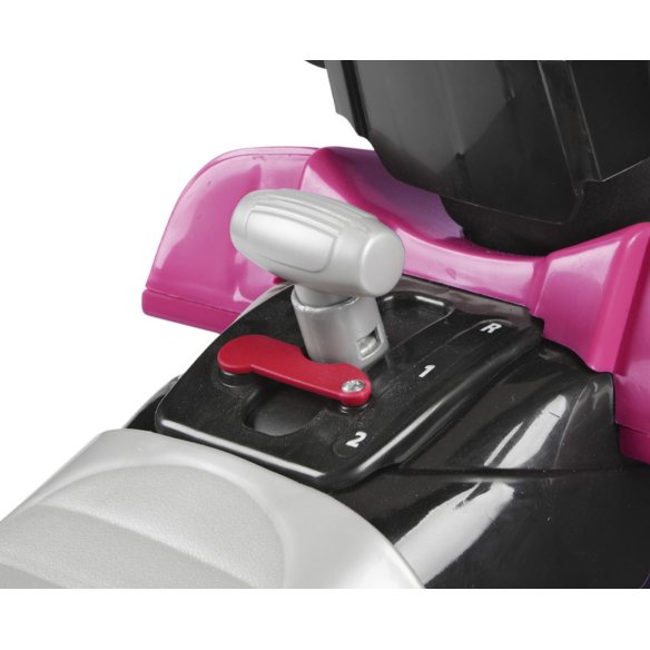 Peg Perego - Quad elettrico per bambine con luci e suoni Peg Perego - Quad elettrico per bambine con luci e suoni