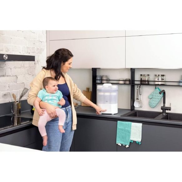 Chicco - Sterilizzatore a vapore biberon tettarelle tiralatte succhietti