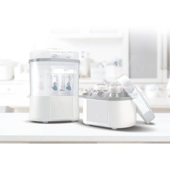 Chicco - Sterilizzatore a vapore biberon tettarelle tiralatte succhietti