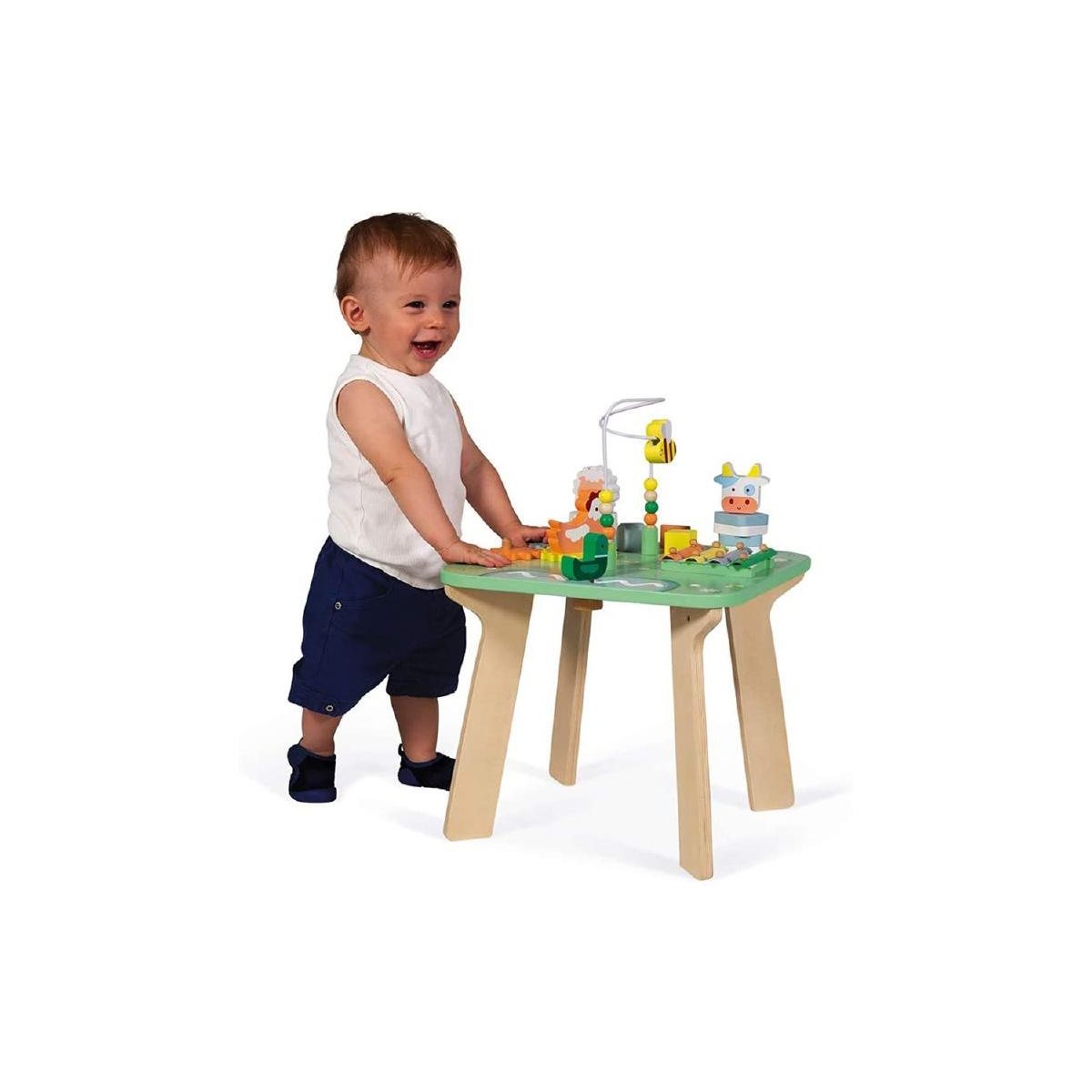 Janod Tavolo Attività in Legno La Bella Prateria da anno