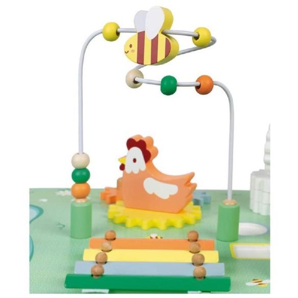 Janod - Tavolo Attività in Legno La Bella Prateria - da 1 anno