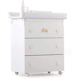 Azzurra - Cassettiera/fasciatoio web bianco