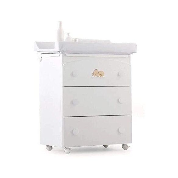 Azzurra - Cassettiera/fasciatoio web bianco