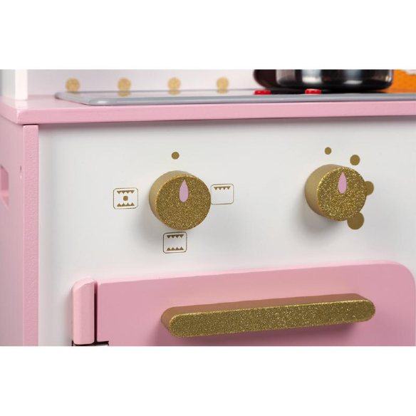 Janod - Grande cucina candy chic in legno per bambine