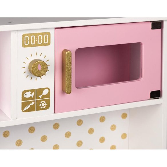 Janod - Grande cucina candy chic in legno per bambine