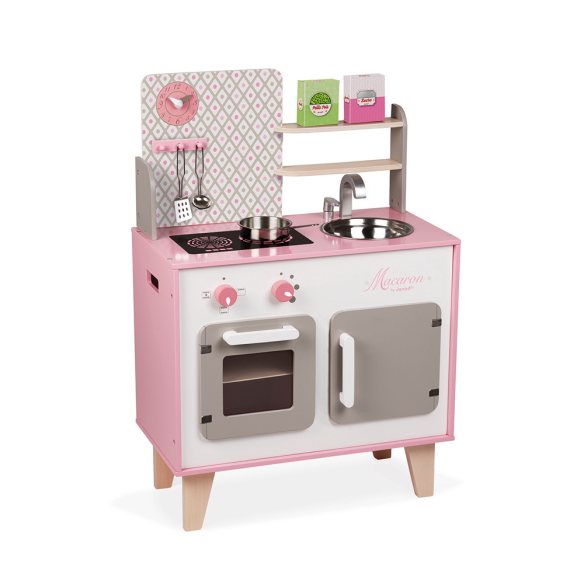 Janod - Cucina Macaron (legno) bambini prezzi bassi