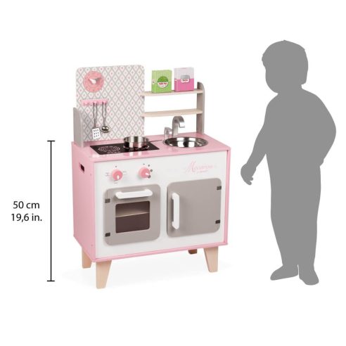 Janod - Cucina Macaron (legno) bambini prezzi bassi