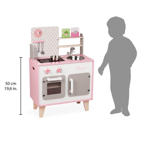 Janod - Cucina Macaron (legno) bambini prezzi bassi